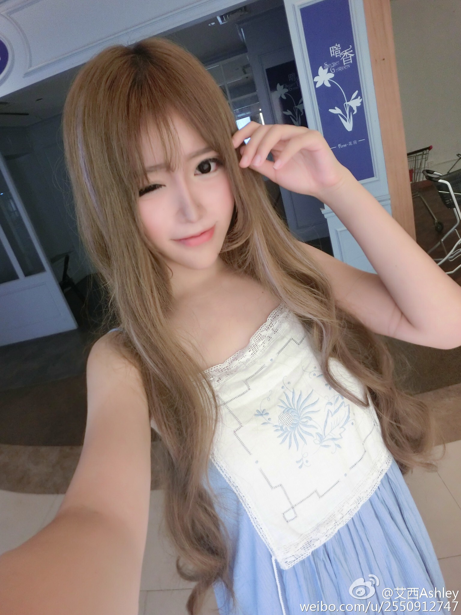 上海2015ChinaJoy模特艾西Ashley微博图集 2